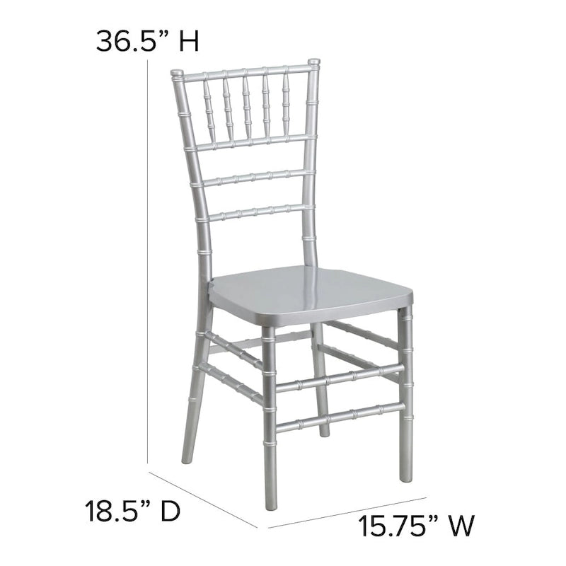 Resin Stacking Chair for Weddings & Events