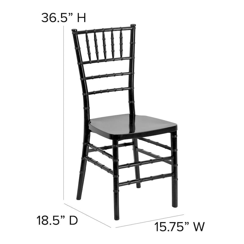 Resin Stacking Chair for Weddings & Events