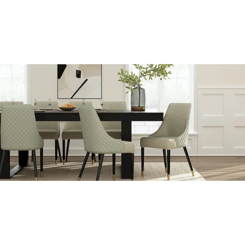 Grande table de conférence avec piètement en bois