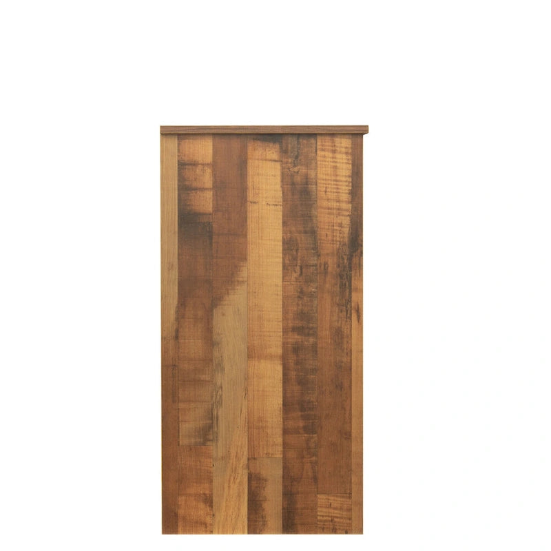 Modern Wood Sideboard Buffet Cabinet with 3 Doors & 2 Drawers