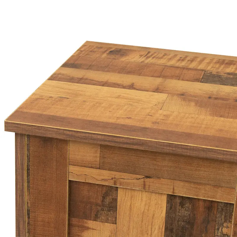 Modern Wood Sideboard Buffet Cabinet with 3 Doors & 2 Drawers