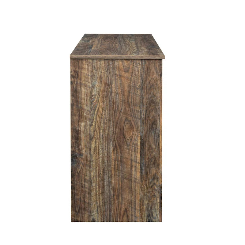 Modern Wood Sideboard Buffet Cabinet with 3 Doors & 2 Drawers