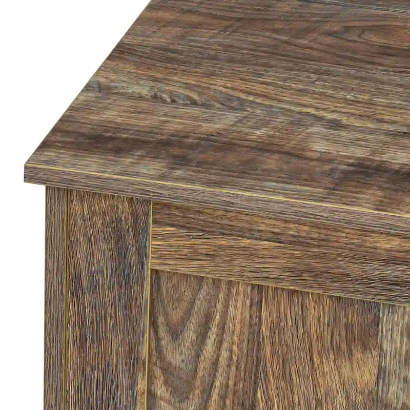 Modern Wood Sideboard Buffet Cabinet with 3 Doors & 2 Drawers