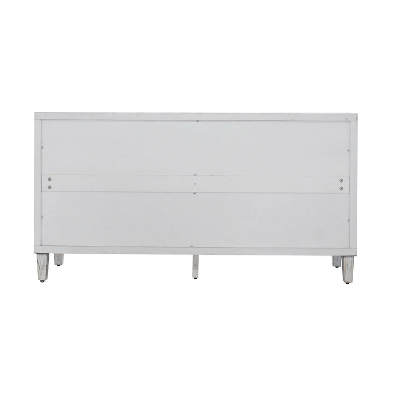 Aparador buffet de madera con 4 puertas y estantes ajustables