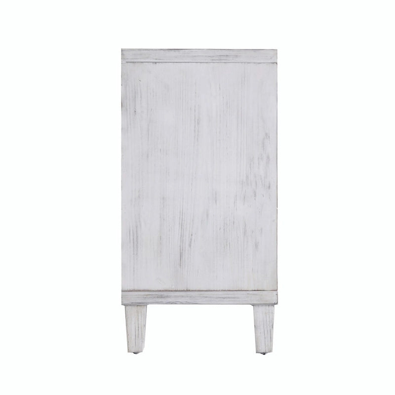 Aparador buffet de madera con 4 puertas y estantes ajustables